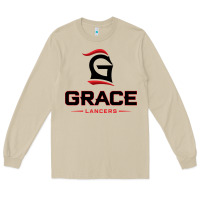 Mushroom grace college & seminary lancers1 vectorized Long Sleeve Tee - linhVisuals