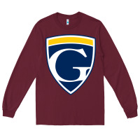 Burgundy graceland university yellowjackets vectorized Long Sleeve Tee - linhVisuals