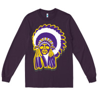 Plum haskell indian Long Sleeve Tee - linhVisuals