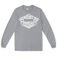 Heather Grey night ranger Long Sleeve Tee - linhVisuals