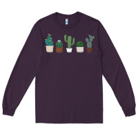 Plum cute plant Long Sleeve Tee - linhVisuals