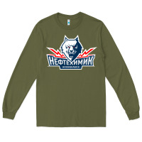 Army Green neftekhimik nizhnekamsk Long Sleeve Tee - linhVisuals