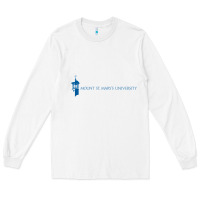 White The mount st mary's university Long Sleeve Tee - linhVisuals