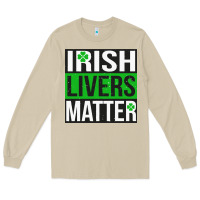 Mushroom irish livers matter   funny st patricks day irish drinking t shirts te Long Sleeve Tee - linhVisuals