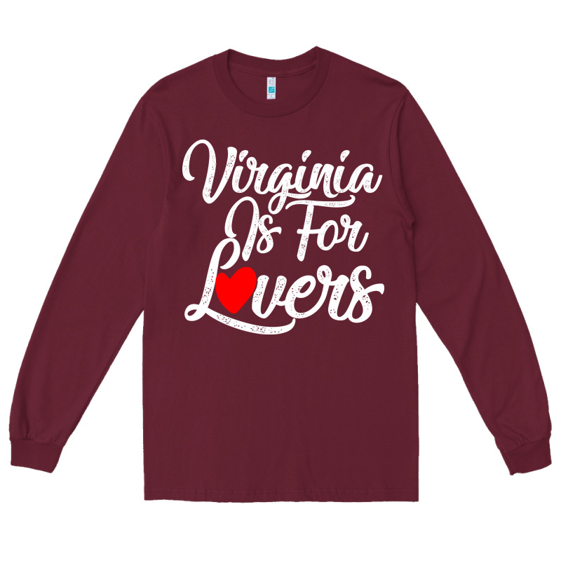Virginia Is For Lovers Long Sleeve Tee by linhVisuals | Teevron