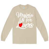 Mushroom virginia is for lovers Long Sleeve Tee - linhVisuals