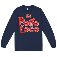 Navy El Pollo Loco Long Sleeve Tee - linhVisuals