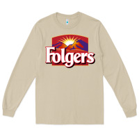 Mushroom Folgers Long Sleeve Tee - linhVisuals