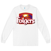 White Folgers Long Sleeve Tee - linhVisuals