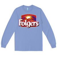 Colony Blue Folgers Long Sleeve Tee - linhVisuals