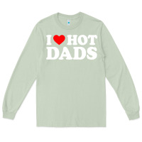 Matcha i love hot dads shirt i heart Long Sleeve Tee - linhVisuals