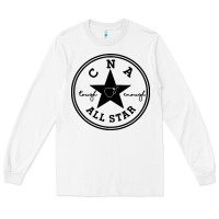 White all star cna Long Sleeve Tee - linhVisuals