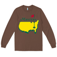 Chestnut MASTER GOLF TOURNAMENT Long Sleeve Tee - linhVisuals