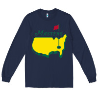 Navy MASTER GOLF TOURNAMENT Long Sleeve Tee - linhVisuals