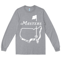 Heather Grey MASTER GOLF TOURNAMENT Long Sleeve Tee - linhVisuals