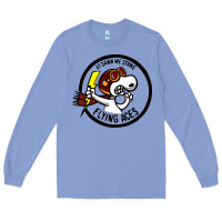 Colony Blue flying aces Long Sleeve Tee - linhVisuals