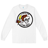 White flying aces Long Sleeve Tee - linhVisuals