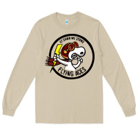 Mushroom flying aces Long Sleeve Tee - linhVisuals
