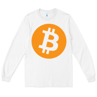 White bitcoin ledger blockchain satoshi btc Long Sleeve Tee - linhVisuals