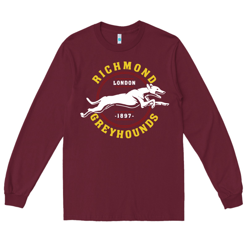 Richmond Greyhounds Lon Don 1897 Long Sleeve Tee by linhVisuals | Teevron