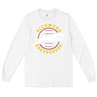 White Richmond Greyhounds Lon Don 1897 Long Sleeve Tee - linhVisuals