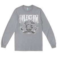 Heather Grey halestorm Long Sleeve Tee - linhVisuals