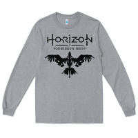 Heather Grey HORIZON FORBIDDEN WEST Long Sleeve Tee - linhVisuals