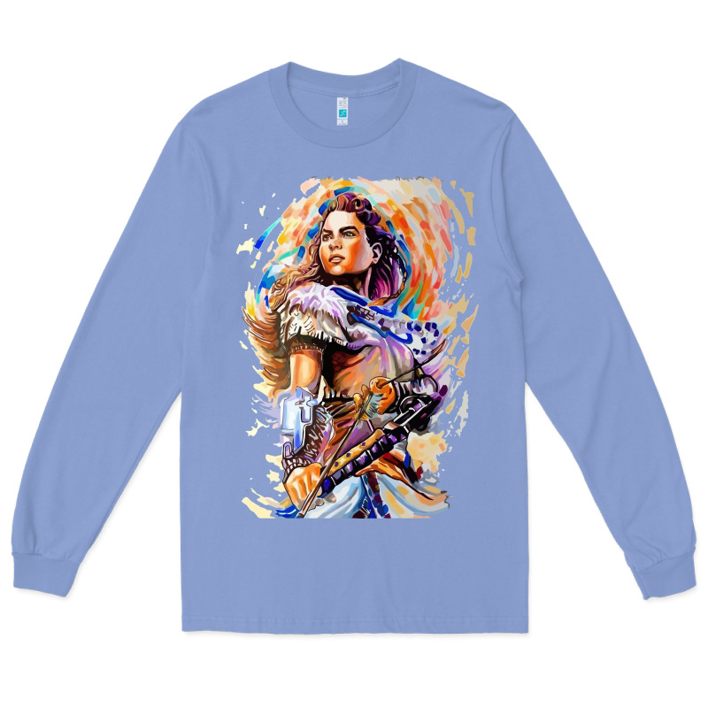 Aloy - Horizon Forbidden West Long Sleeve Tee by linhVisuals | Teevron