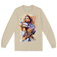 Mushroom ALOY - HORIZON FORBIDDEN WEST Long Sleeve Tee - linhVisuals