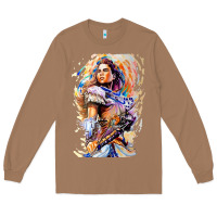 Toasted Coconut ALOY - HORIZON FORBIDDEN WEST Long Sleeve Tee - linhVisuals