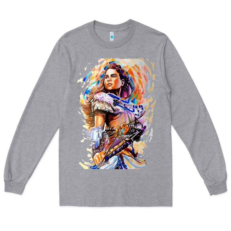 Aloy - Horizon Forbidden West Long Sleeve Tee by linhVisuals | Teevron