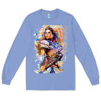Colony Blue ALOY - HORIZON FORBIDDEN WEST Long Sleeve Tee - linhVisuals