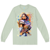 Matcha ALOY - HORIZON FORBIDDEN WEST Long Sleeve Tee - linhVisuals