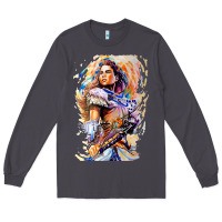 Smoke ALOY - HORIZON FORBIDDEN WEST Long Sleeve Tee - linhVisuals