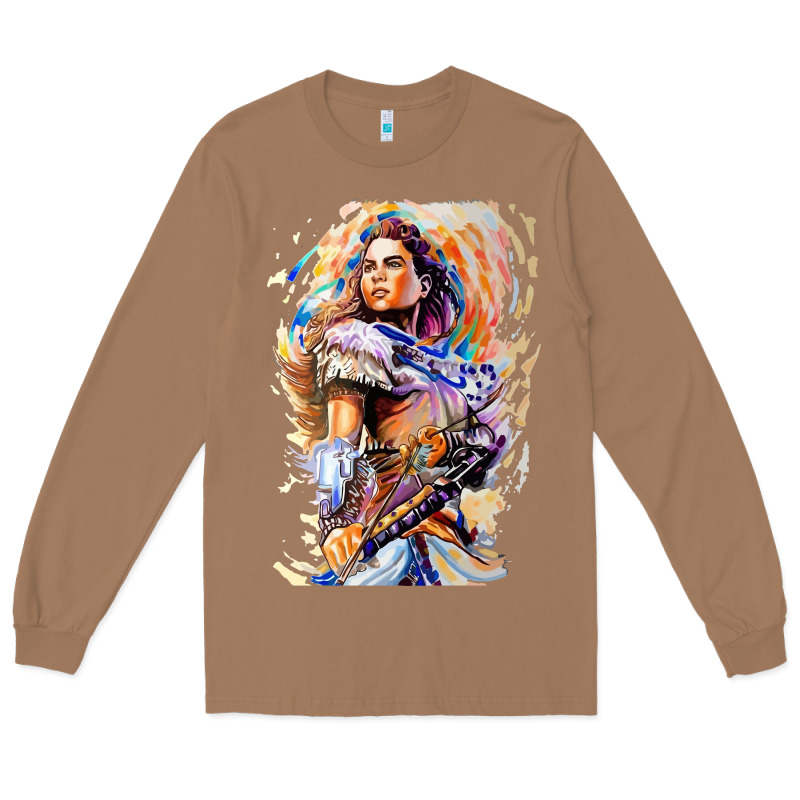 Aloy - Horizon Forbidden West Long Sleeve Tee by linhVisuals | Teevron