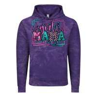 Cloud Purple leopard camo girl mama Mother's Day Vintage Hoodie - LillyAllenDesigns