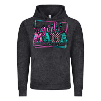 Vintage Black leopard camo girl mama Mother's Day Vintage Hoodie - LillyAllenDesigns