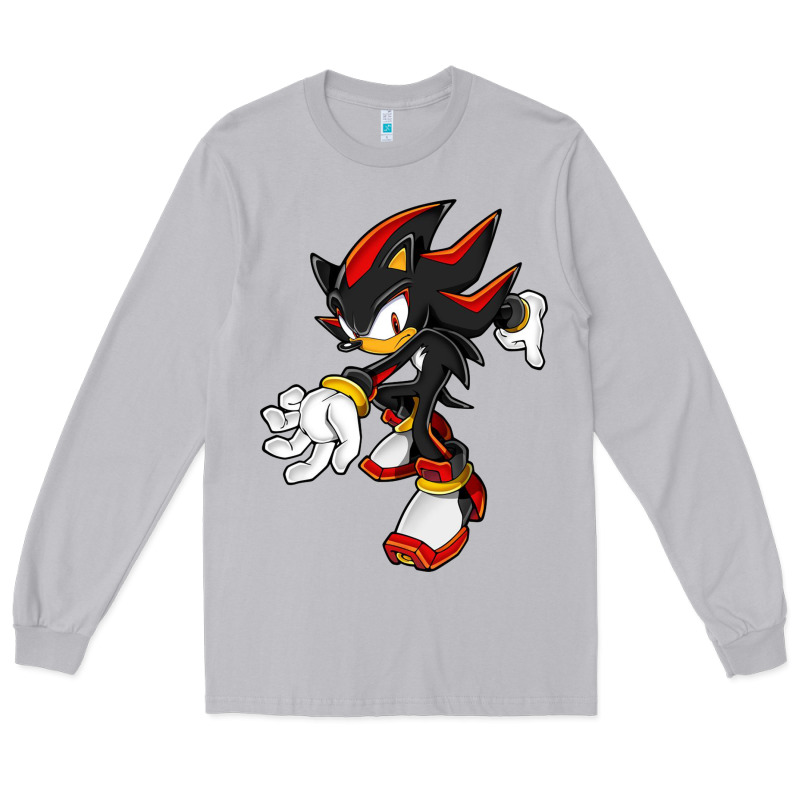 Shadow The Hedgehog Long Sleeve Tee by linhVisuals | Teevron