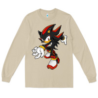 Mushroom Shadow The Hedgehog Long Sleeve Tee - linhVisuals