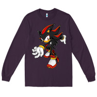 Plum Shadow The Hedgehog Long Sleeve Tee - linhVisuals