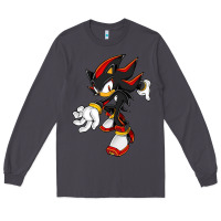 Smoke Shadow The Hedgehog Long Sleeve Tee - linhVisuals