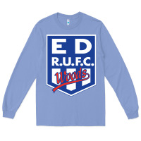 Colony Blue eastwood rugby Long Sleeve Tee - linhVisuals