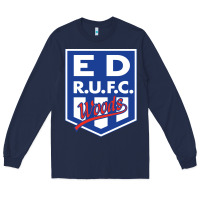 Navy eastwood rugby Long Sleeve Tee - linhVisuals