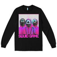 Black spoky squids games Long Sleeve Tee - linhVisuals