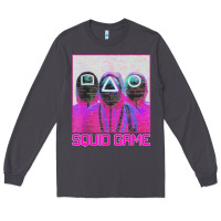 Smoke spoky squids games Long Sleeve Tee - linhVisuals