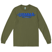Army Green The usmma mariners Long Sleeve Tee - linhVisuals