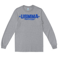 Heather Grey The usmma mariners Long Sleeve Tee - linhVisuals