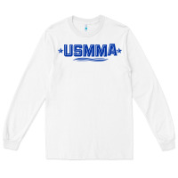 White The usmma mariners Long Sleeve Tee - linhVisuals