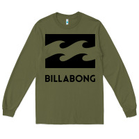 Army Green billabong Long Sleeve Tee - linhVisuals