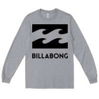 Heather Grey billabong Long Sleeve Tee - linhVisuals